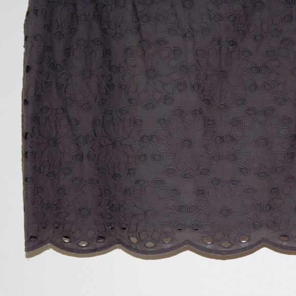 J. Crew Cotton Eyelet Mini Skirt - Picture 2 of 8